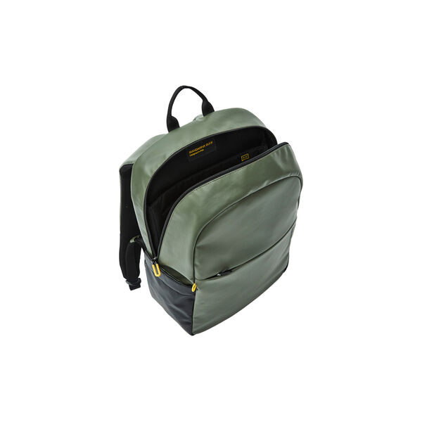 Eco Coated Backpack, pine green, Mandarina Duck
