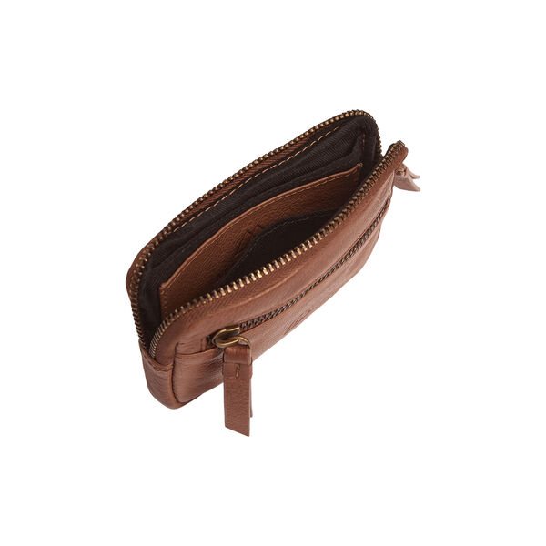 RoryMBG Coin Purse, Soft Vint., cognac w/br. gold, Markberg