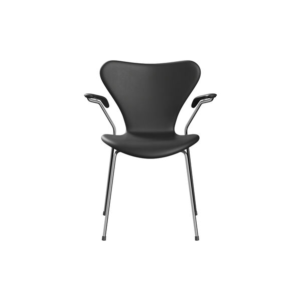 Serie 7™ 3207 fuldpolstret stol, Essential black Serie 7™ 3207 fuldpolstret stol, Essential black, Fritz Hansen