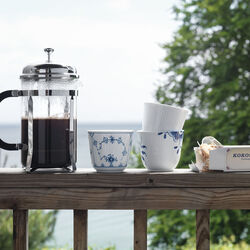 Musselmalet Riflet termokop 26 cl, Royal Copenhagen