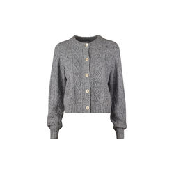 Karita Cardigan, light grey, Stenströms
