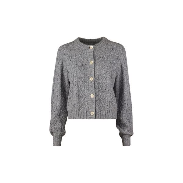 Karita Cardigan, light grey, Stenströms