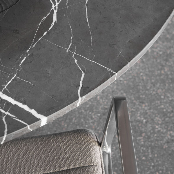 VIPP495 Cabin Round Table, pietra grey/dark oak, Vipp