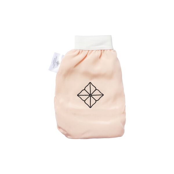 Be Beauty Glove ansigtsvaskeklud, dusty rose, Amazing Space