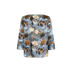 PBOEtta blouse, dark flower print, PBO