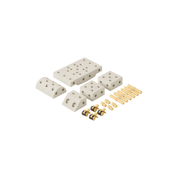 Explorer s&aelig;t, sand grey/honey yellow, MODU