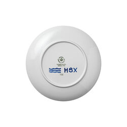 Bl&aring; Mega Riflet coupe tallerken &Oslash; 27 cm, Royal Copenhagen