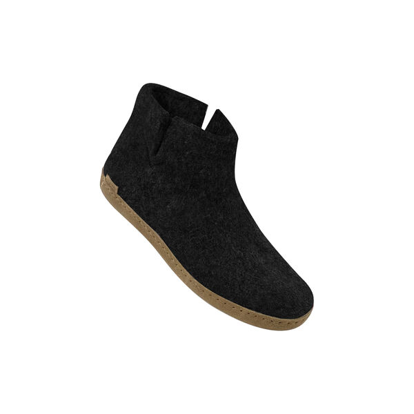 Filtankelstøvle, koksgrå, Glerups