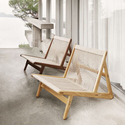 MR01 Initial Chair, oiled oak, GUBI