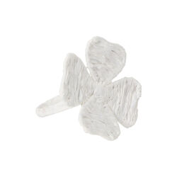 Four-Leaf Clover Napkin Ring, white, Lexington