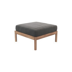 Tradition Pouf, charcoal, Fritz Hansen