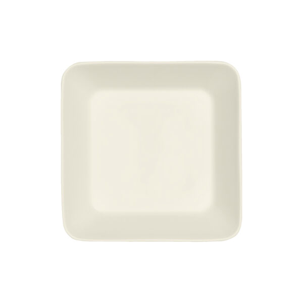 Teema firkantet fad, hvid, Iittala