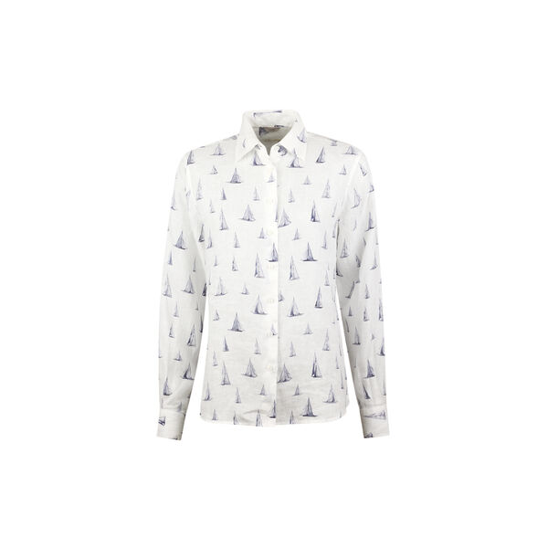 Siri Shirt, blue pattern, Stenstr&ouml;ms