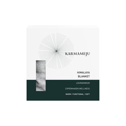 HIMALAYA fleecetæppe, light grey, Karmameju