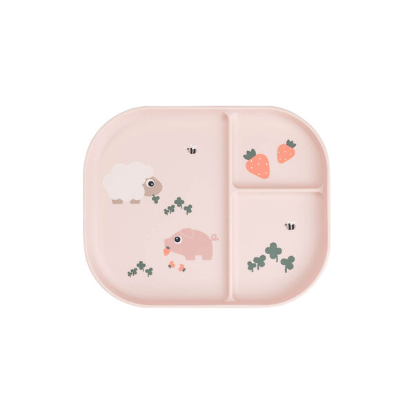 Tiny Farm foodie inddelt tallerken, powder, Done by Deer