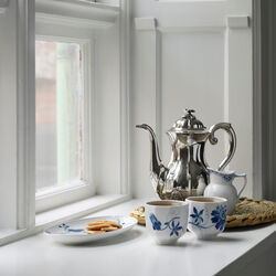 Blå Mega Riflet asiet 23,5 cm, Royal Copenhagen