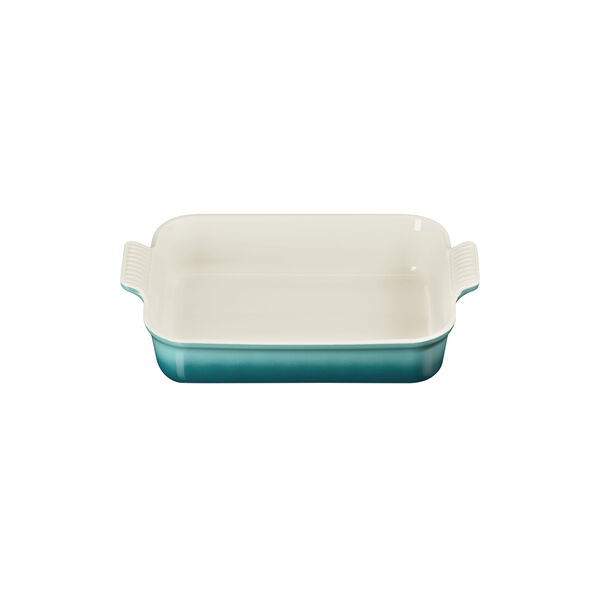 Heritage rektangul&aelig;rt fad 32 cm, bleu riviera, Le Creuset