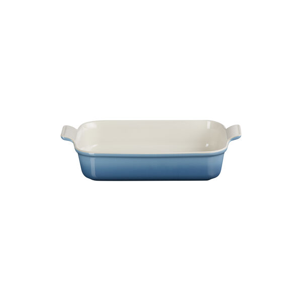 Heritage rektangul&aelig;rt fad 32 cm, chambray, Le Creuset