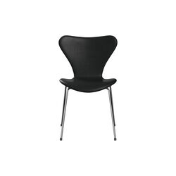 Serie 7&trade; 3107 fuldpolstret stol, Grace Black, Fritz Hansen