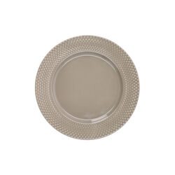 Rhombe Earth Middagstallerken &Oslash; 27 cm, clay, Lyngby Porcel&aelig;n