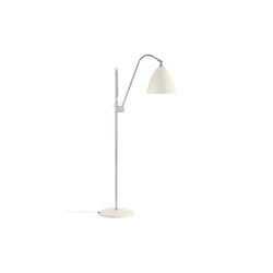 Bestlite BL3 M Floor Lamp, soft white semi matt/chrome, GUBI