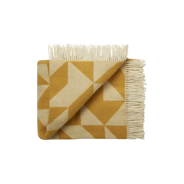 Twist a Twill plaid, 01176 corn yellow, Silkeborg Uldspinderi