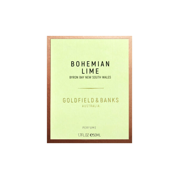 Bohemian Lime Perfume, Goldfield & Banks