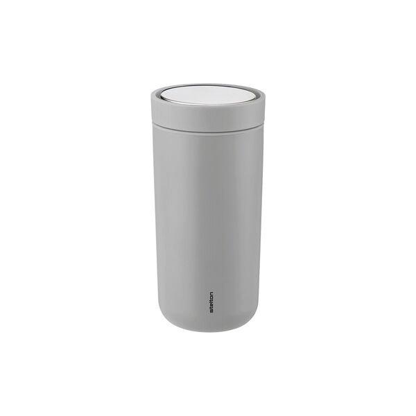To Go Click termokop 0,4 L, soft light grey To Go Click termokop 0,4 L, soft light grey, Stelton