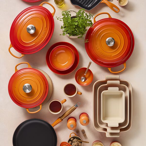 Signature st&oslash;bejern buffetgryde 30 cm, volcanic, Le Creuset