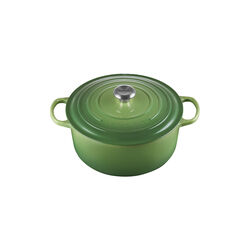 Signature rund st&oslash;bejernsgryde &Oslash; 28 cm, bamboo green, Le Creuset
