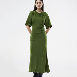 Tailormd SS dress, twist of lime, Modstr&ouml;m