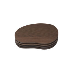 Cairn Smørbræt 4 stk., dark brown, Ferm Living