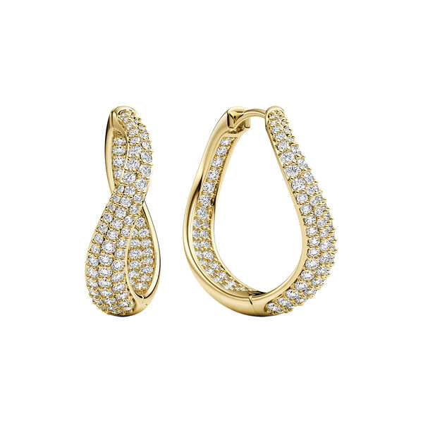 Infinito &Oslash;reringe | Piccolo | Forgyldt, Sif Jakobs Jewellery