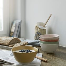 Colorit sk&aring;l &Oslash; 14 cm, yellow, Knabstrup Keramik