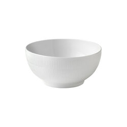 Hvid Riflet sk&aring;l 310 cl, Royal Copenhagen