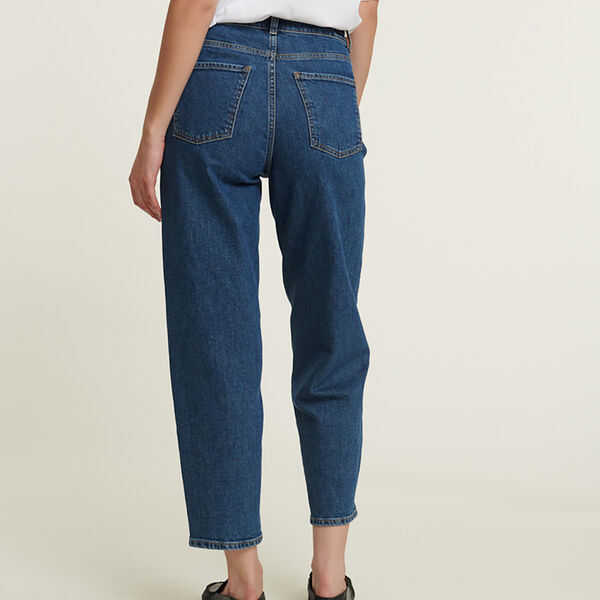 Ea Mid Blue Jeans, mid blue, Basic Apparel