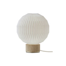 Le Klint 375 bordlampe med standardsk&aelig;rm, lys eg, LE KLINT