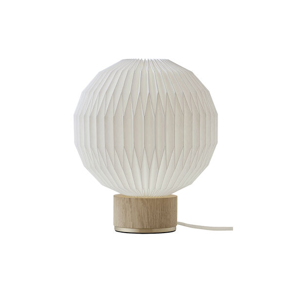 Le Klint 375 bordlampe med standardsk&aelig;rm, lys eg, LE KLINT