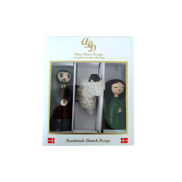 Hyrdes&aelig;t med kone og f&aring;r, Anne Beate Design