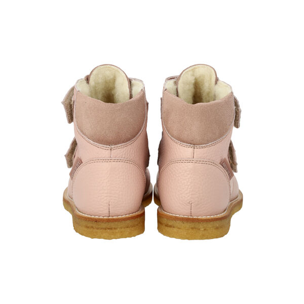 Velcro TEX-st&oslash;vle, faded rose/multi glitter, ANGULUS