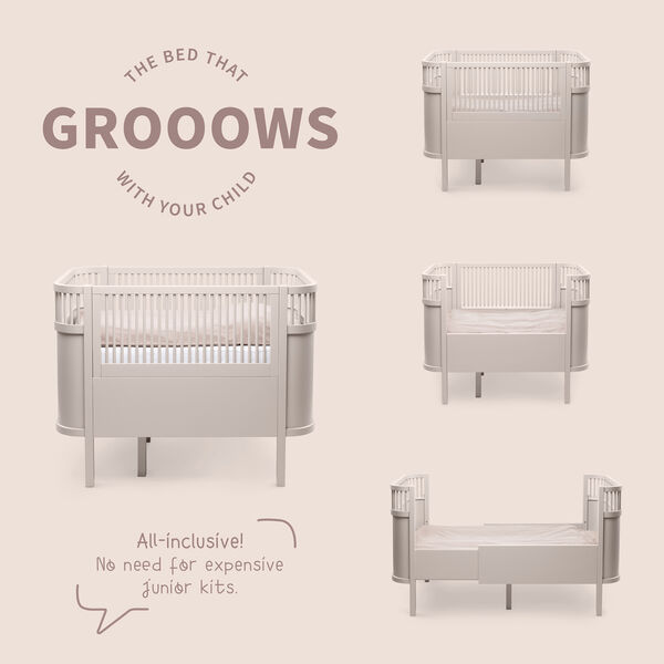 Sebra sengen Baby & Jr., birchbark rose, Sebra