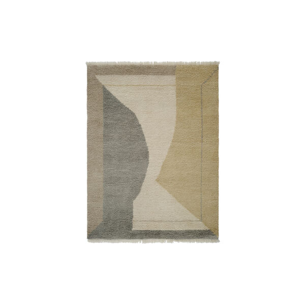 Optical Echo gulvtæppe, vanilla Optical Echo gulvtæppe, vanilla, Linie Design