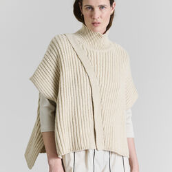 Nitto h&oslash;jhalset bluse, ivory, BITTE KAI RAND