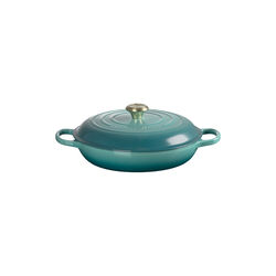 Signature st&oslash;bejern buffetgryde 30 cm, bleu riviera, Le Creuset