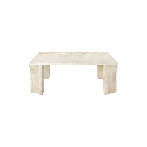 Doric Square Coffee Table, neutral white, GUBI
