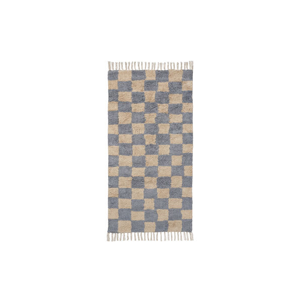 Mara Washable Rug, mist blue/warm sand, Ferm Living