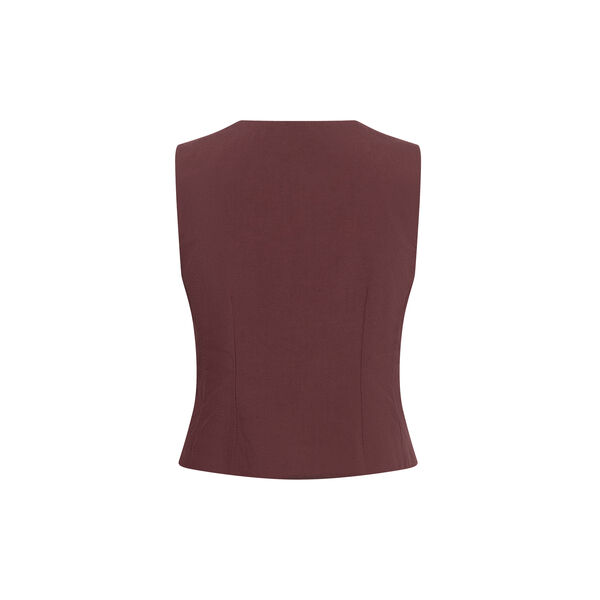 BenittaPW Waistcoat, burnt russet, Part Two