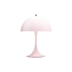 Panthella 250 Portable bordlampe, opal pale rose, Louis Poulsen
