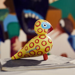 Sangfugl x Leif Sylvester 2025, blue eyes, Kay Bojesen Denmark