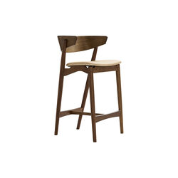 Sibast No 7 barstol, r&oslash;get olieret eg/honey, Sibast Furniture